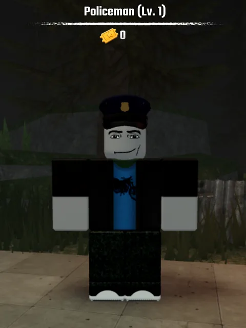 Policeman class character
